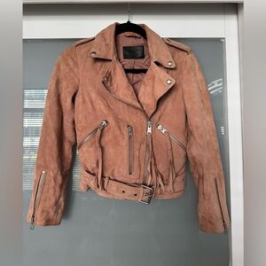 All Saints Plait Balfern Biker Jacket